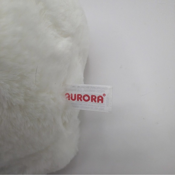 Aurora Medium White Spudsters Yanni Yeti Adorable Stuffed Animal Plush - Picture 6 of 11